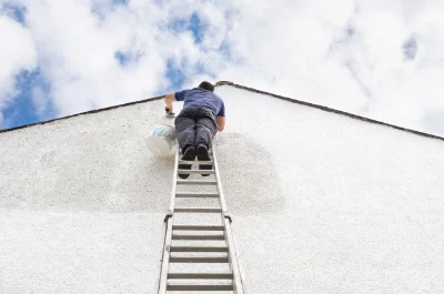 Peinture extérieure à Tercé — façades et ravalement